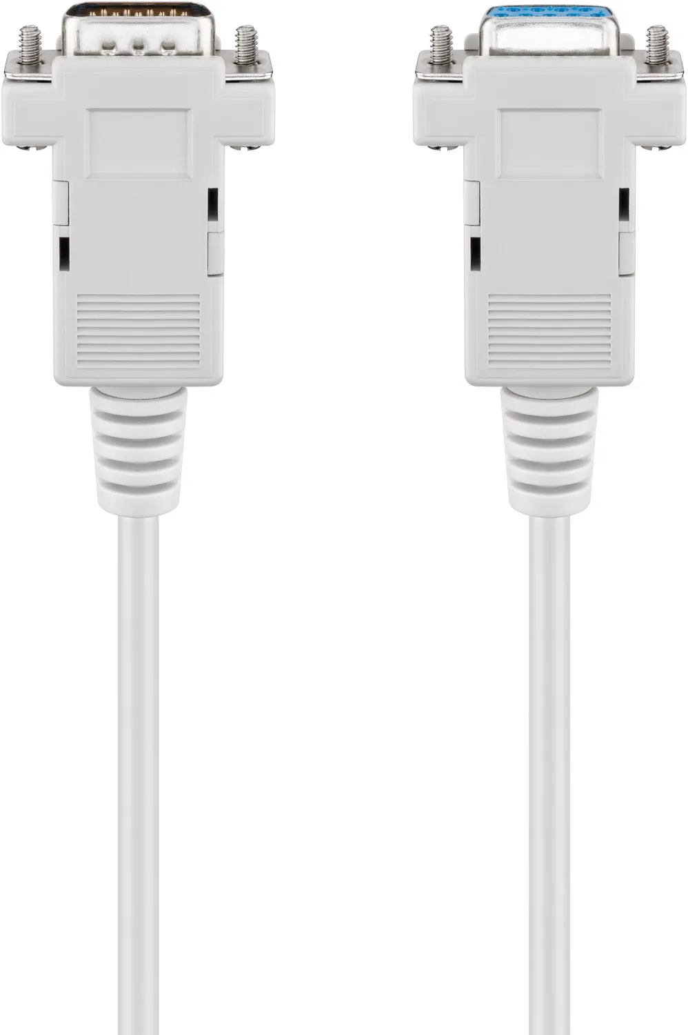 D-SUB 9 pin Verlängerungskabel, Stecker/Buchse, seriell 1:1