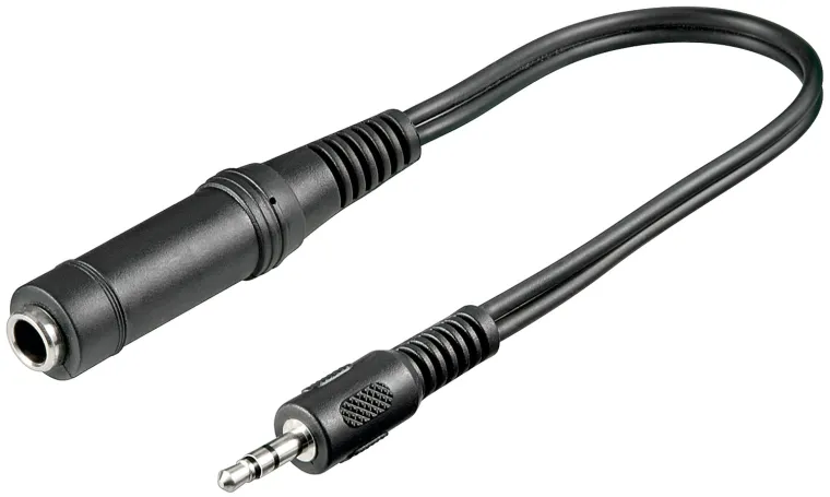 Kopfhörer-Adapter, 3,5mm Stecker zu 6,35mm Buchse