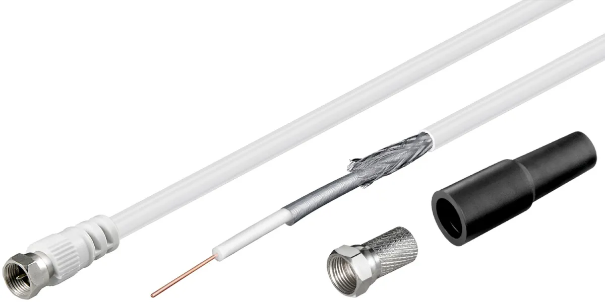 100 dB Koax-Antennenkabel-Set