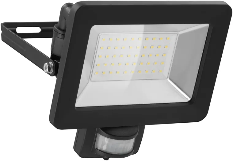 LED-Außenstrahler, 50 W, mit Bewegungsmelder