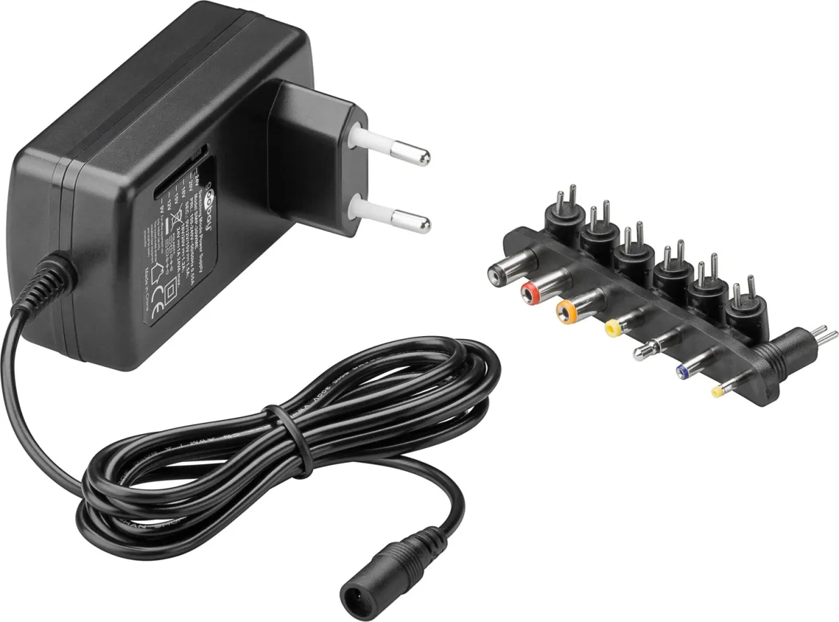 Universal-Netzteil 9 V–24 V max. 24 W / 1,5 A