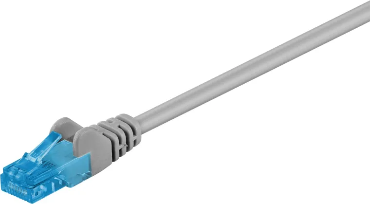CAT 6 A Patchkabel, U/UTP, grau