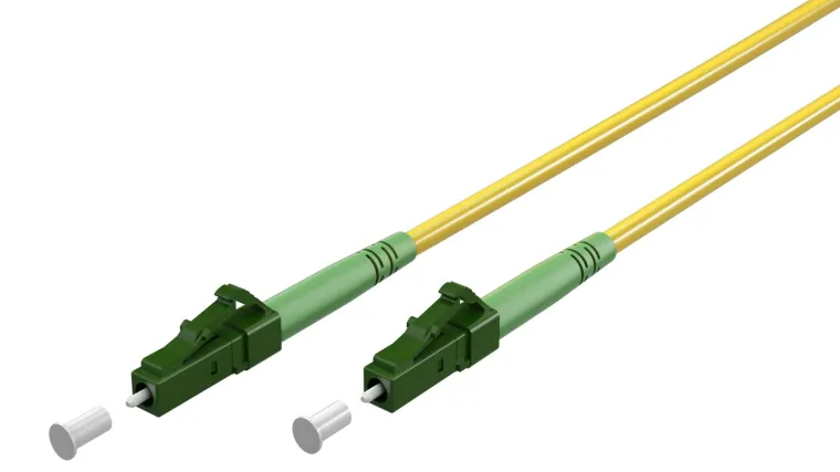Glasfaserkabel (FTTH), Singlemode (OS2) Yellow, (Simplex), 30 m