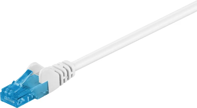 CAT 6 A Patchkabel, U/UTP, weiß