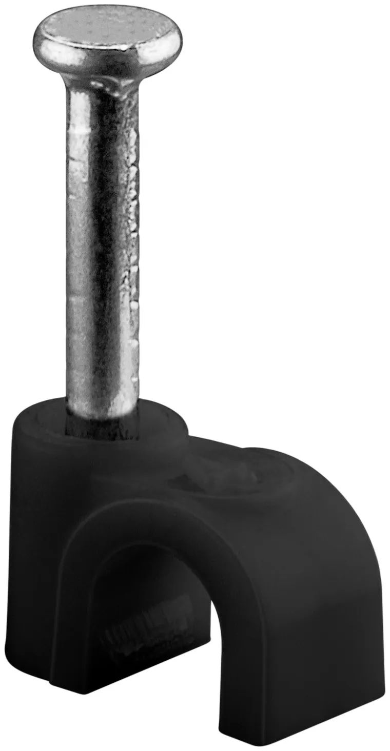 Kabelschelle 4 mm, schwarz