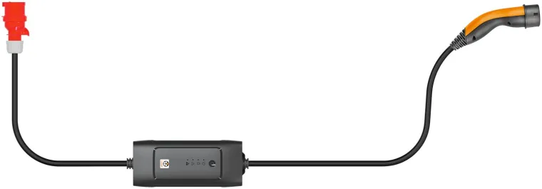 Mobile Ladestation Basic, Typ 2, CEE, bis zu 11 kW, 6 m