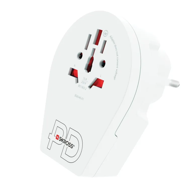 World Adapter - World to Europe USB-C PD