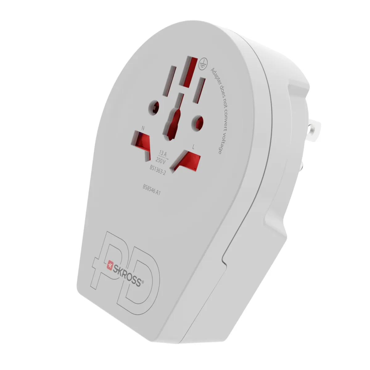 World Adapter - World to USA USB-C PD