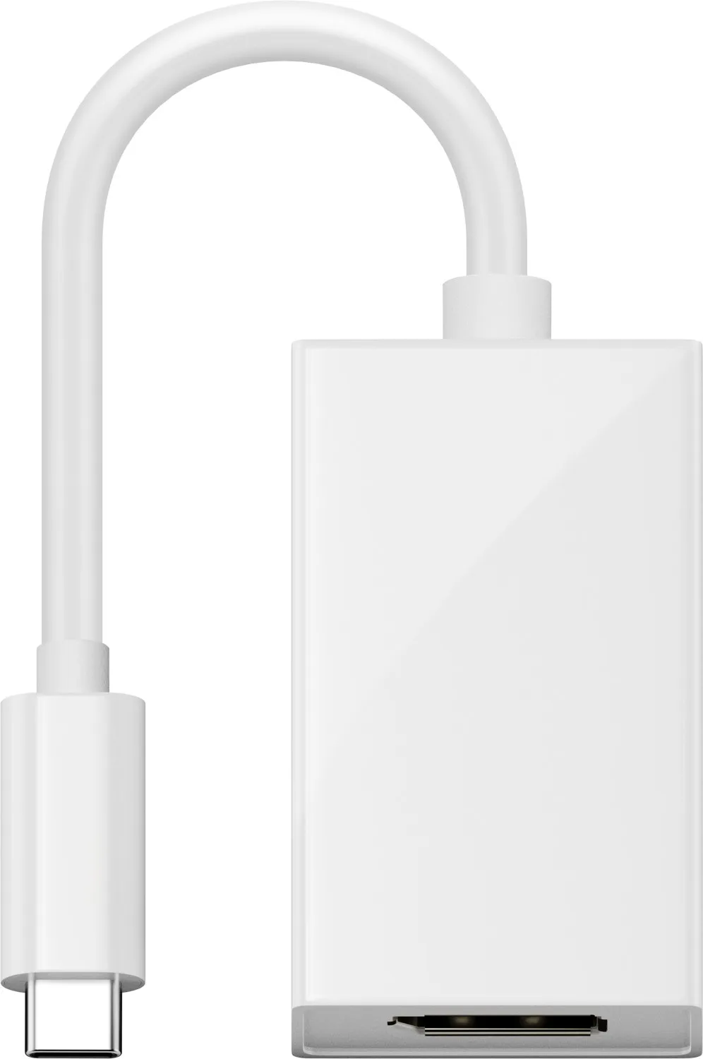 USB-C-auf-DisplayPort-Adapter, 0,2 m, weiß