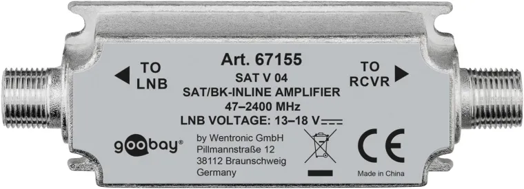 SAT/BK-Antennenverstärker 47 MHz - 2400 MHz