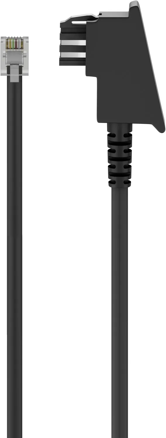 Telefonkabel (Universal Pinout), schwarz
