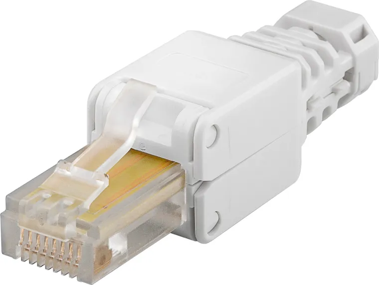 Werkzeugfreier RJ45-Stecker CAT 5e UTP ungeschirmt