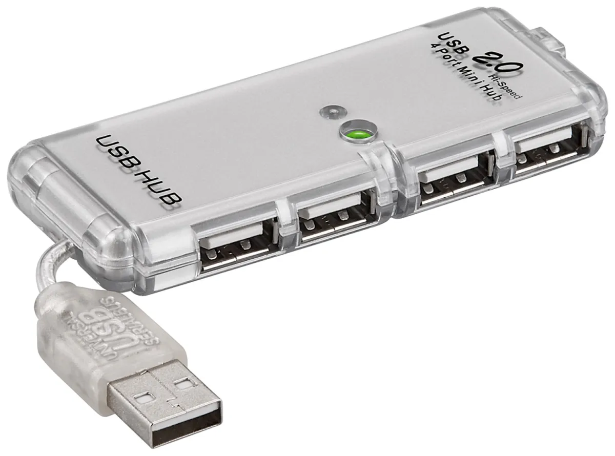 4-Port USB-Hub USB 2.0 Hi-Speed