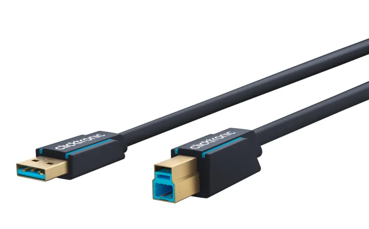 USB-A-auf-USB-B 3.0 Adapterkabel