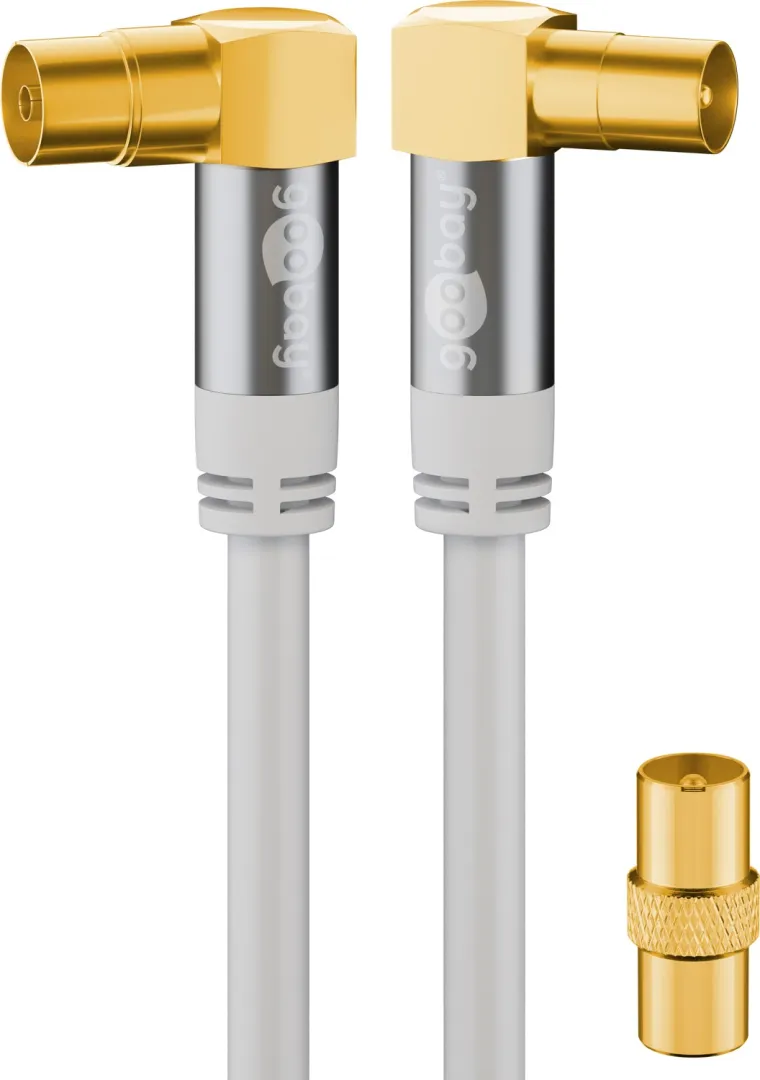 TV Antennenkabel (135 dB), 4x geschirmt