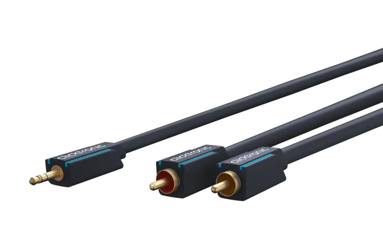 3,5-mm-AUX-auf-Cinch-Adapterkabel, stereo