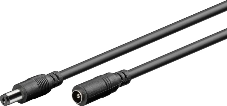 DC-Verlängerungskabel, 10 m, schwarz