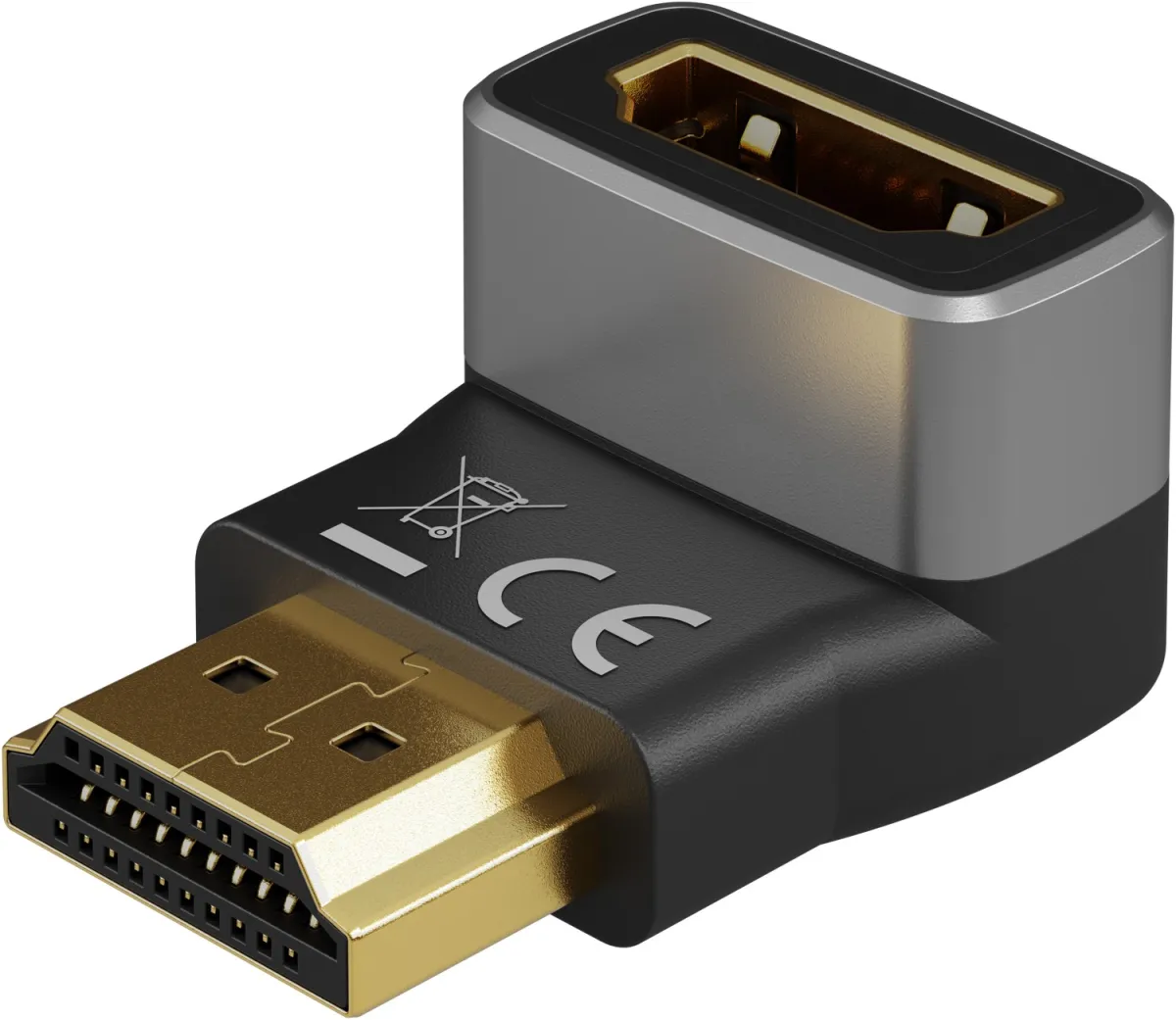 HDMI-Winkeladapter