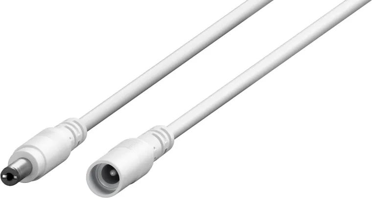 DC-Verlängerungskabel, 3 m, weiß