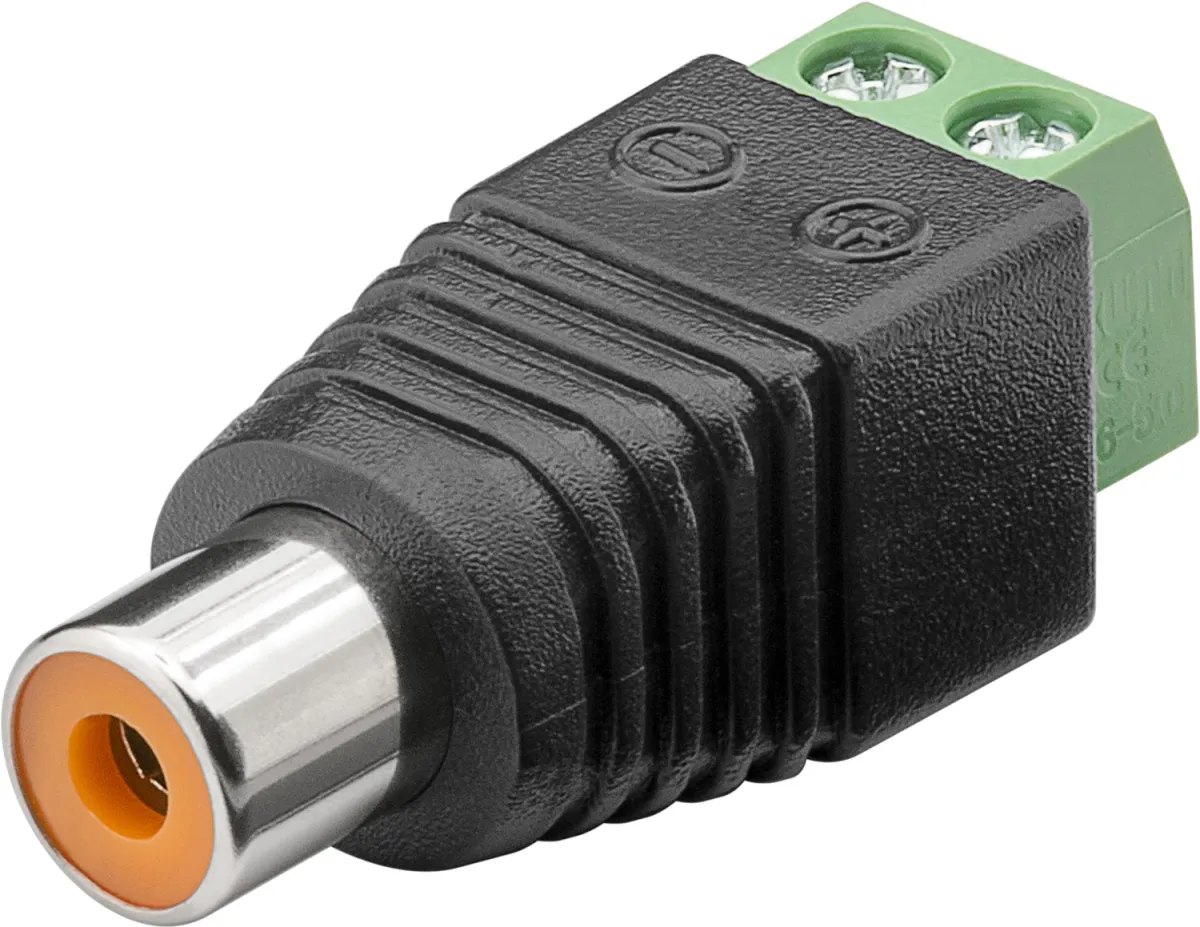 Terminal Block 2-pin > Cinch-Buchse