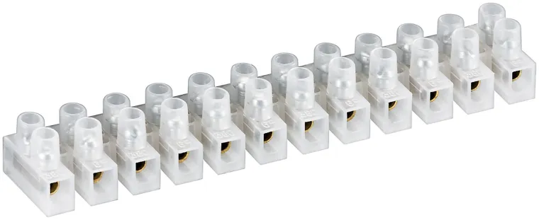 Lüsterklemme, 5 A, transparent