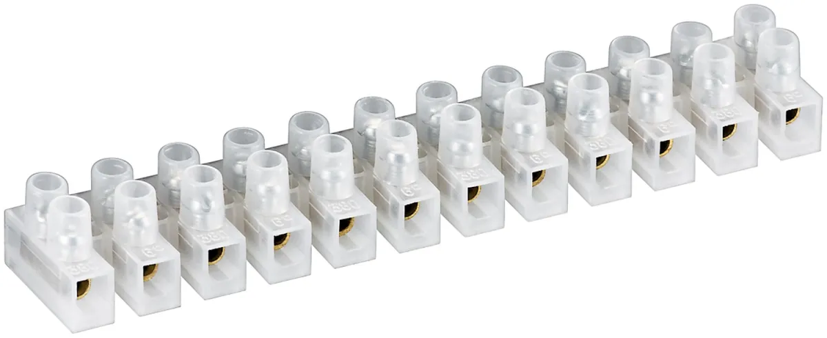 Lüsterklemme, 5 A, transparent
