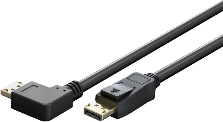 DisplayPort-Kabel 2.0/2.1 gewinkelt
