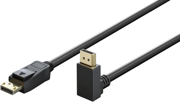 DisplayPort-Kabel 2.0/2.1 gewinkelt