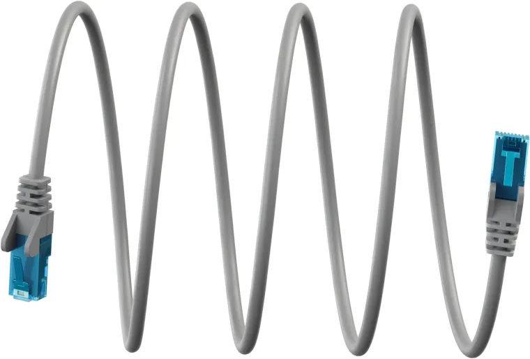 Ultraflexibles CAT 6 A Patchkabel U/UTP, grau