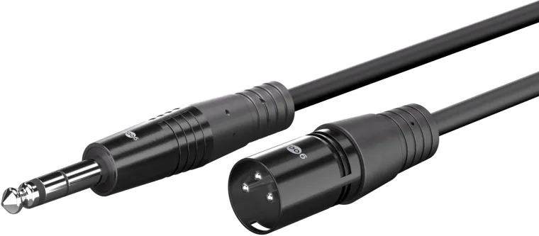 XLR-Kabel auf 6,35-mm-Klinke, 10 m