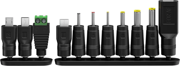 Netzteil-Adapter-Set, 11-tlg.