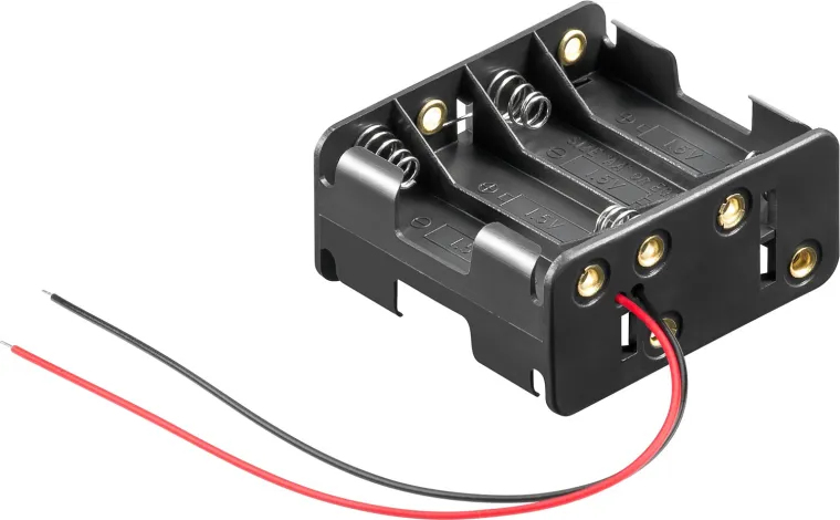 8x AA (Mignon) Batteriehalter