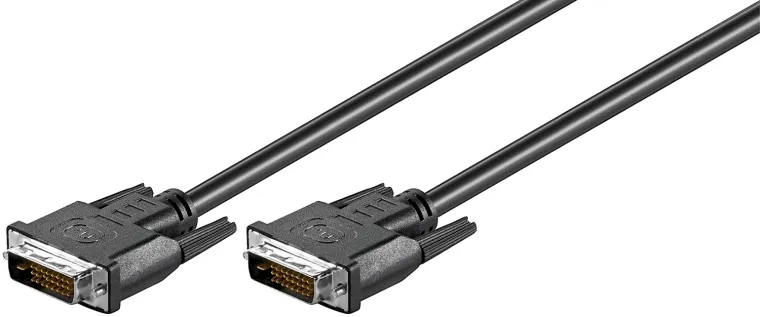 DVI-D Full HD-Kabel Dual Link, Nickel