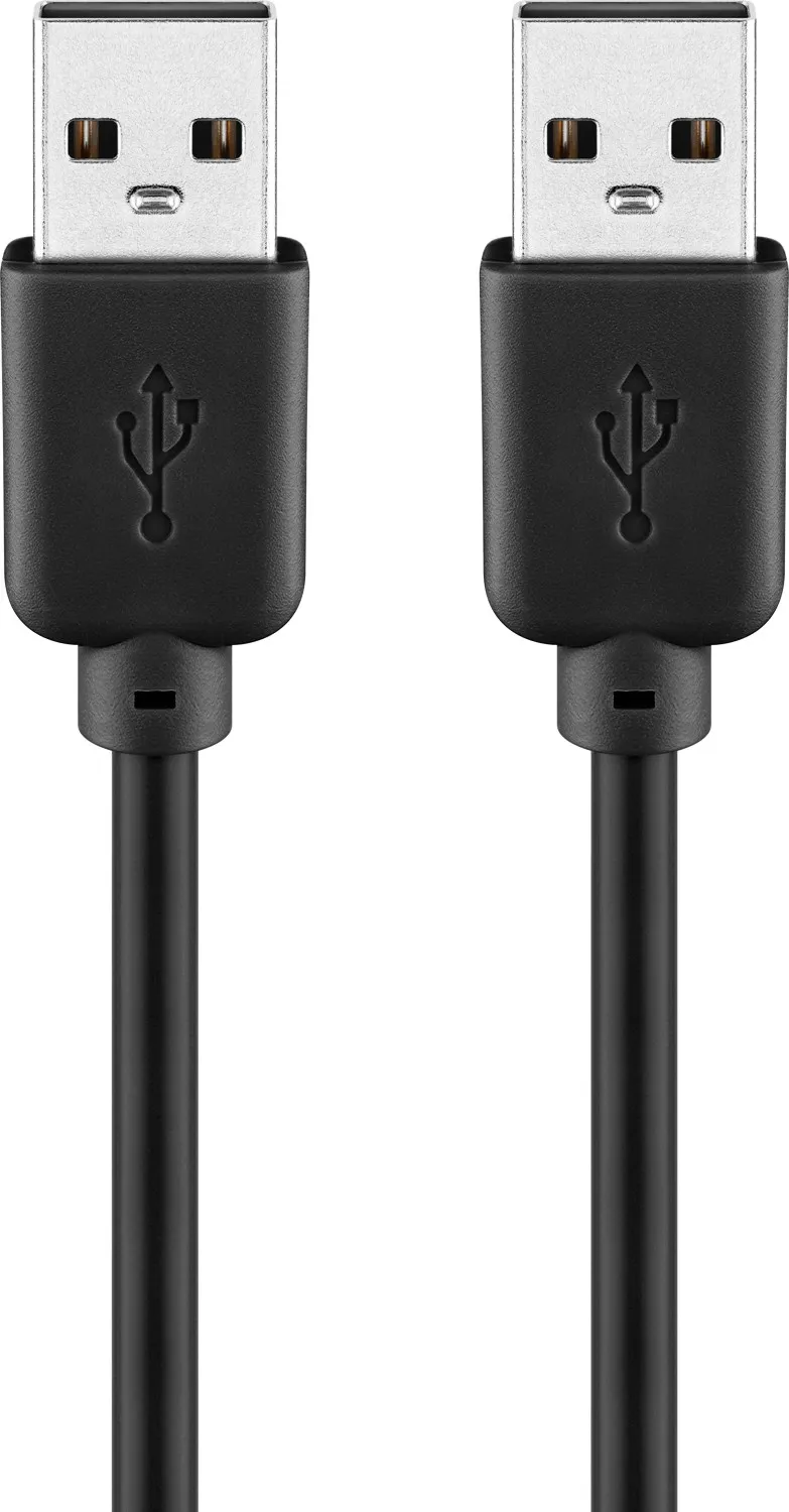 USB-A-Kabel, 1,8 m, schwarz