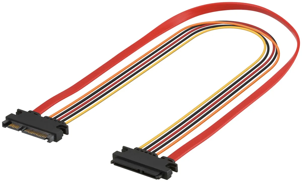 PC SATA Daten- und Stromkabel-Verlängerung