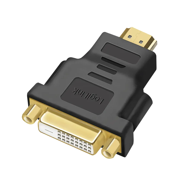 HDMI-Adapter, A/M zu DVI-D/F, 1080p, schwarz