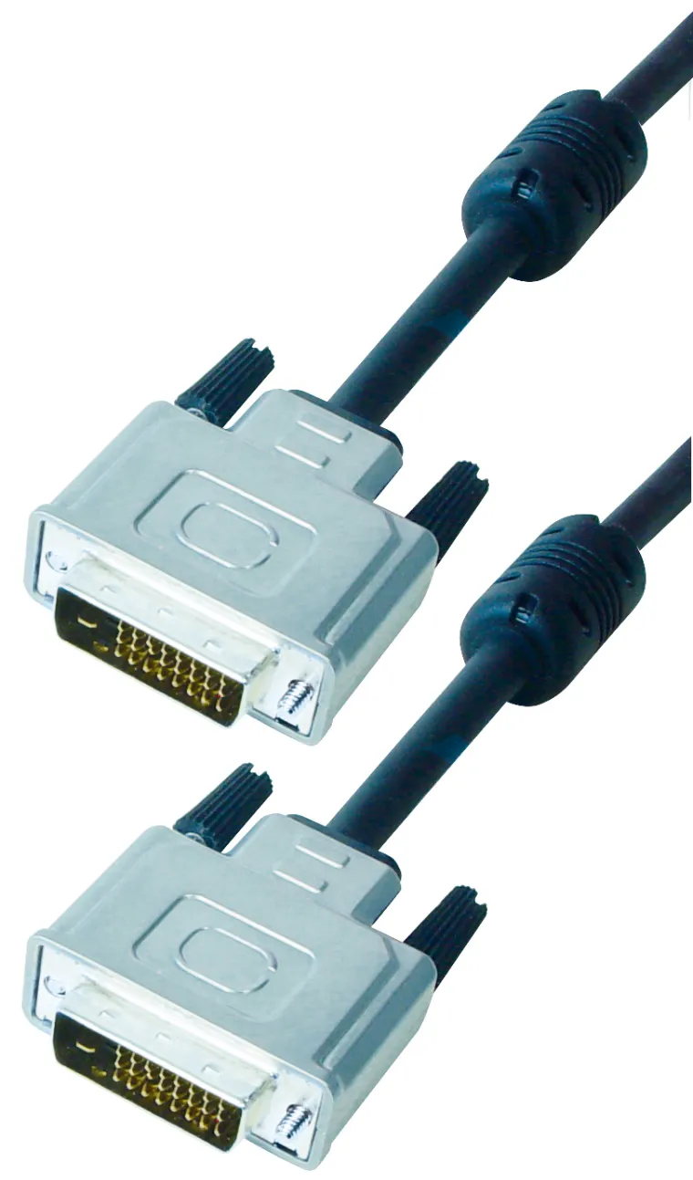 MAXTRACK DVI Anschlusskabel, DVI-Stecker 24+1pol. auf DVI-Stecker 24+1pol. (C 58-3 DFM)