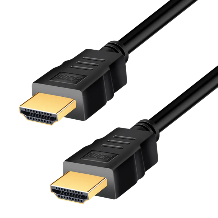 HDMI-Kabel, A/M zu A/M, 4K/60 Hz, CCS, schwarz, 2 m
