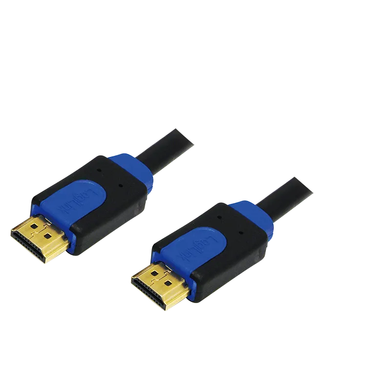 HDMI-Kabel, A/M zu A/M, 4K/30 Hz, schwarz/blau, 2 m