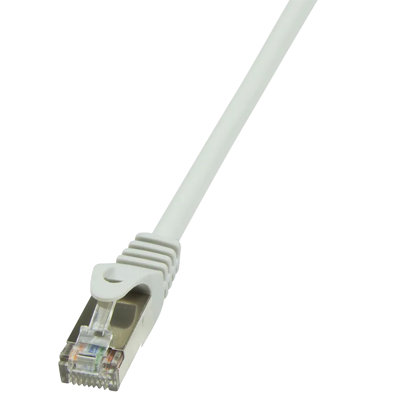 Patchkabel EconLine, Cat.5e, SF/UTP, Grau, 0,25 m