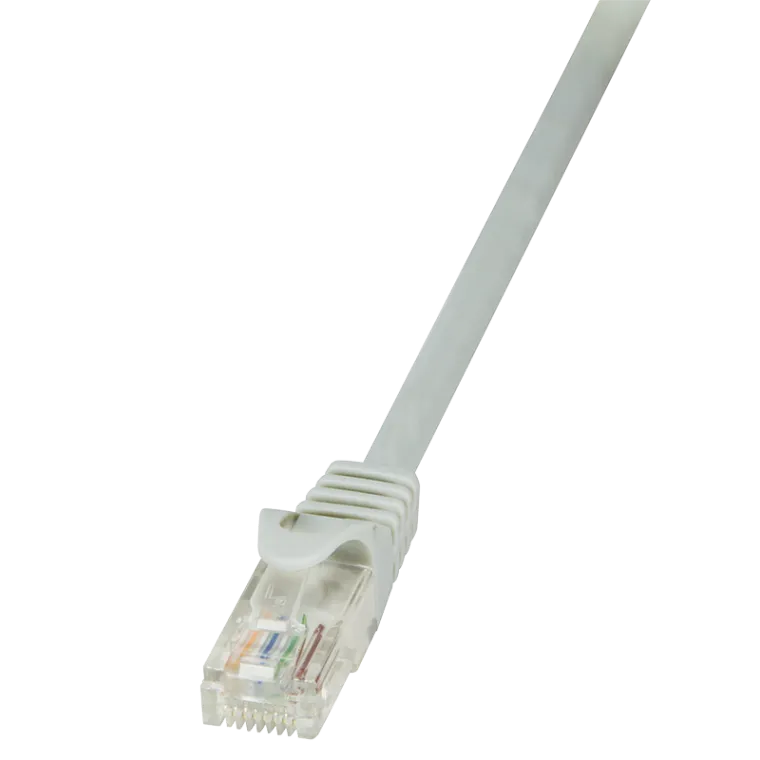 Patchkabel EconLine, Cat.5e, U/UTP, Grau, 1,5 m