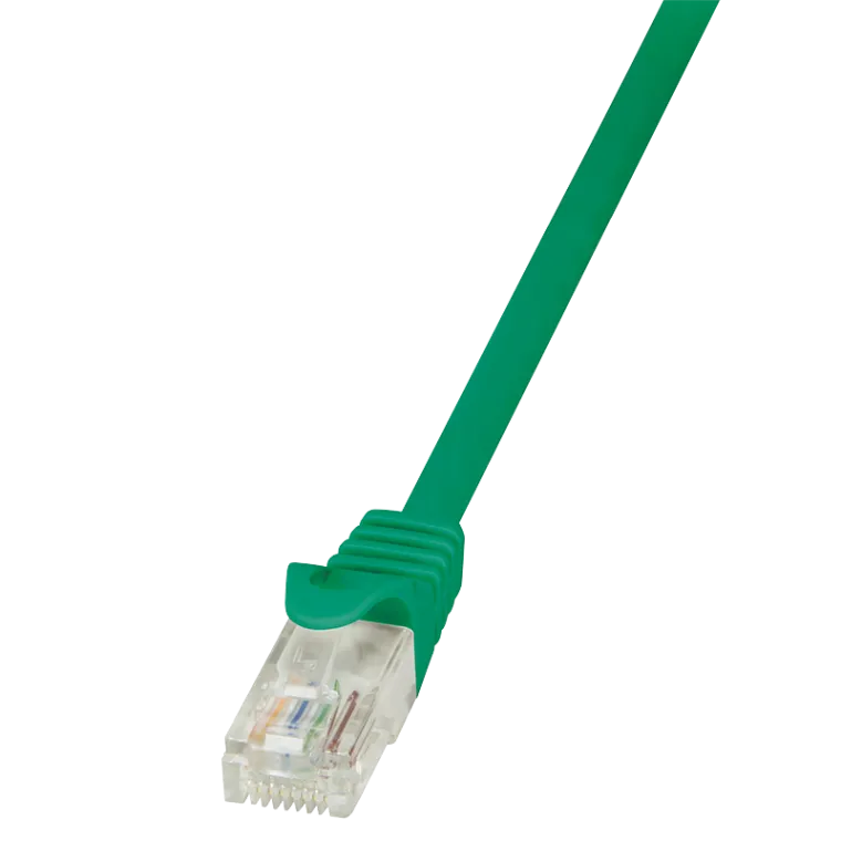 Patchkabel EconLine, Cat.5e, U/UTP, Grün, 3 m