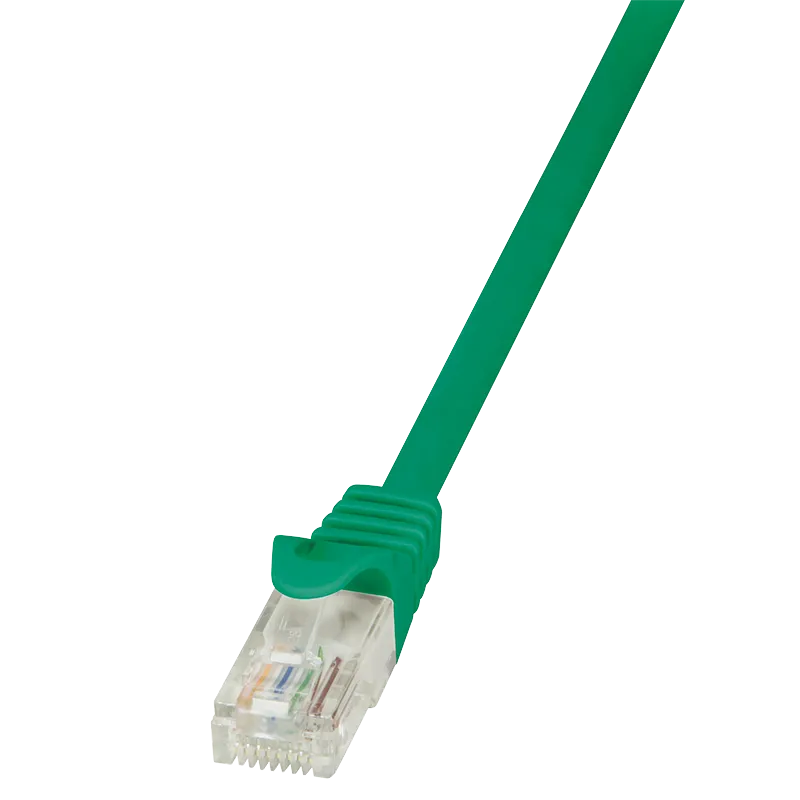 Patchkabel EconLine, Cat.5e, U/UTP, Grün, 3 m