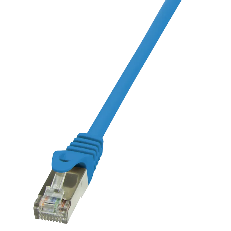 Patchkabel EconLine, Cat.5e, F/UTP, Blau, 3 m