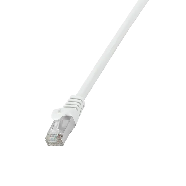 Patchkabel EconLine, Cat.6, F/UTP, Weiß, 3 m