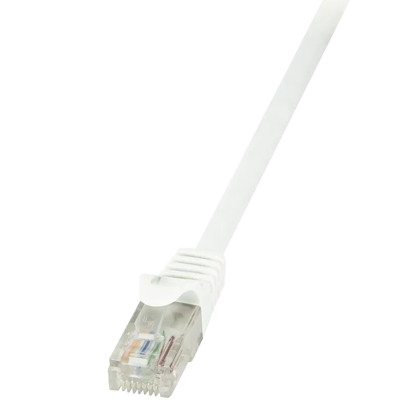 Patchkabel EconLine, Cat.6, U/UTP, Weiß, 5 m
