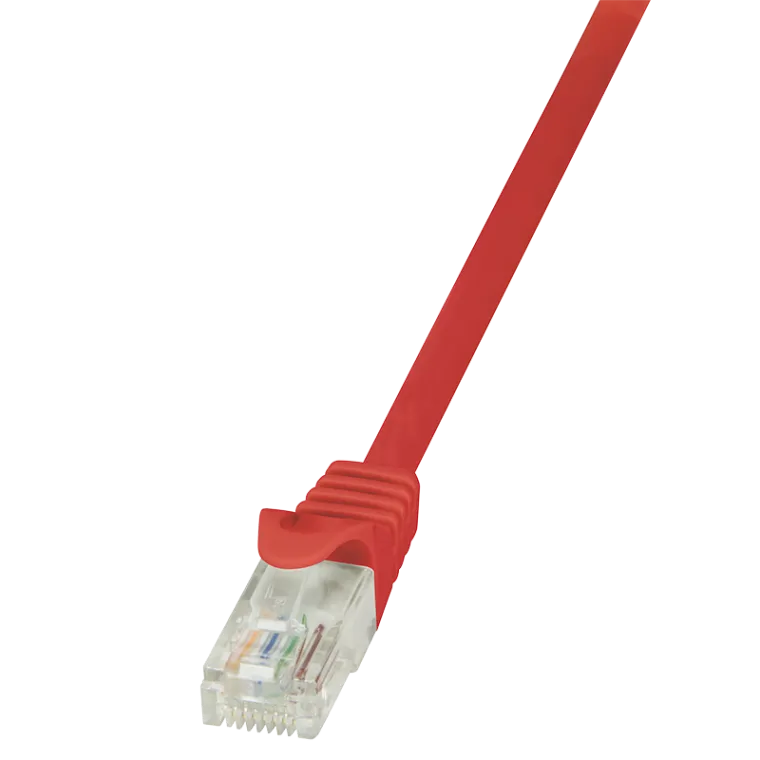 Patchkabel EconLine, Cat.6, U/UTP, Rot, 5 m