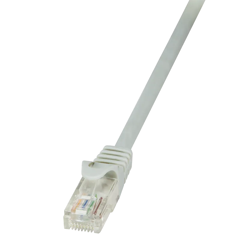 Patchkabel EconLine, Cat.6, U/UTP, Grau, 10 m