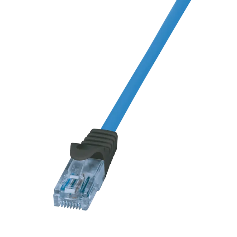 Patchkabel Premium, Cat.6A, U/UTP, 10G/PoE/HDBT, Blau, 5 m