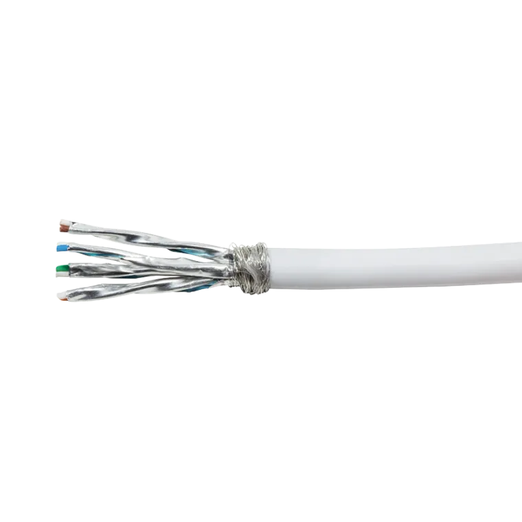 Patchkabel PrimeLine, Cat.7, S/FTP, Weiß, 100 m